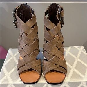 Dolce Vita Tan Strappy Sandals